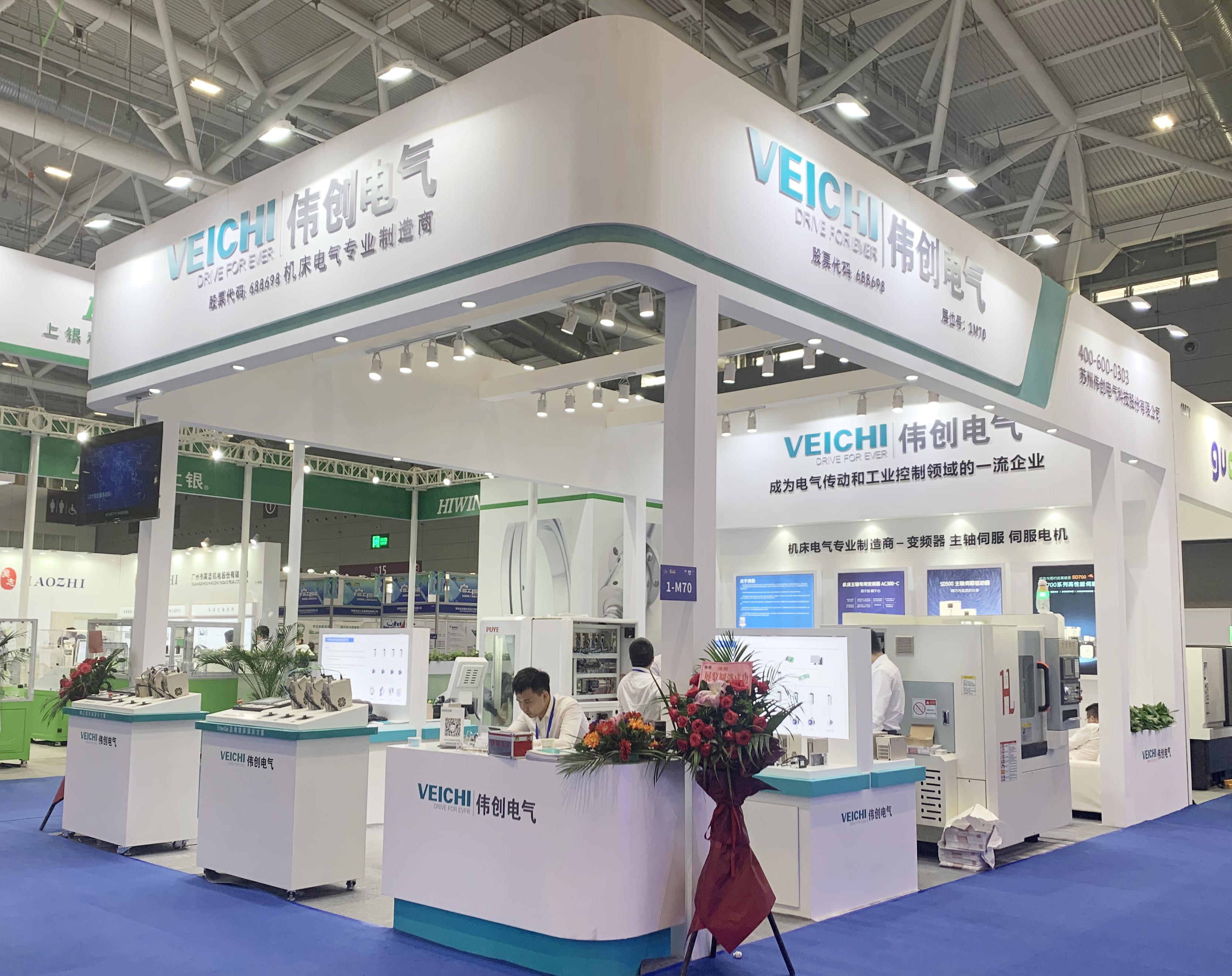 偉創電氣參加2021ITES深圳工業展，多款機床行業方案打造行業標桿